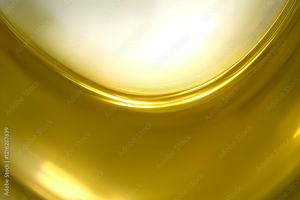 Poster abstract gold background creates a luxurious and elegant vibe with smooth waves and shiny surface