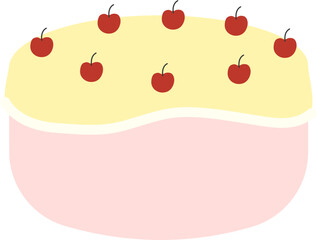 Sweet Pretty Birthday Cake Bakery Dessert 