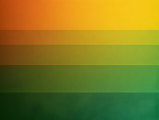 Fototapeta premium Abstract Background Displays Horizontal Bands of Orange, Yellow and Green Hues Smoothly