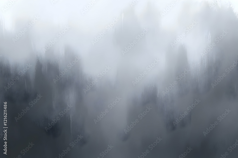 Poster abstract background creates a dreamy and ethereal atmosphere with soft gray tones