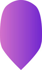 gradient blob decoration