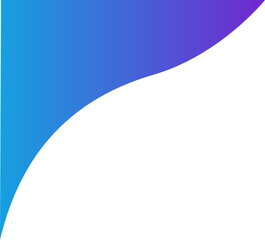 gradient blob decoration