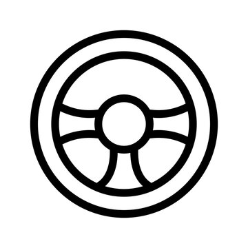 recommend clip art: steering wheel outline style