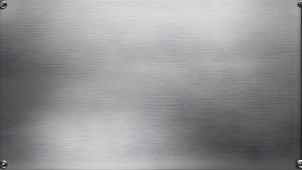Abstract brushed metal texture background with rivets.