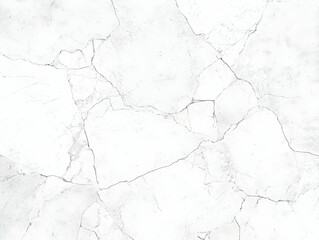 White marble texture background shows delicate cracks and natural veins elegantly.
