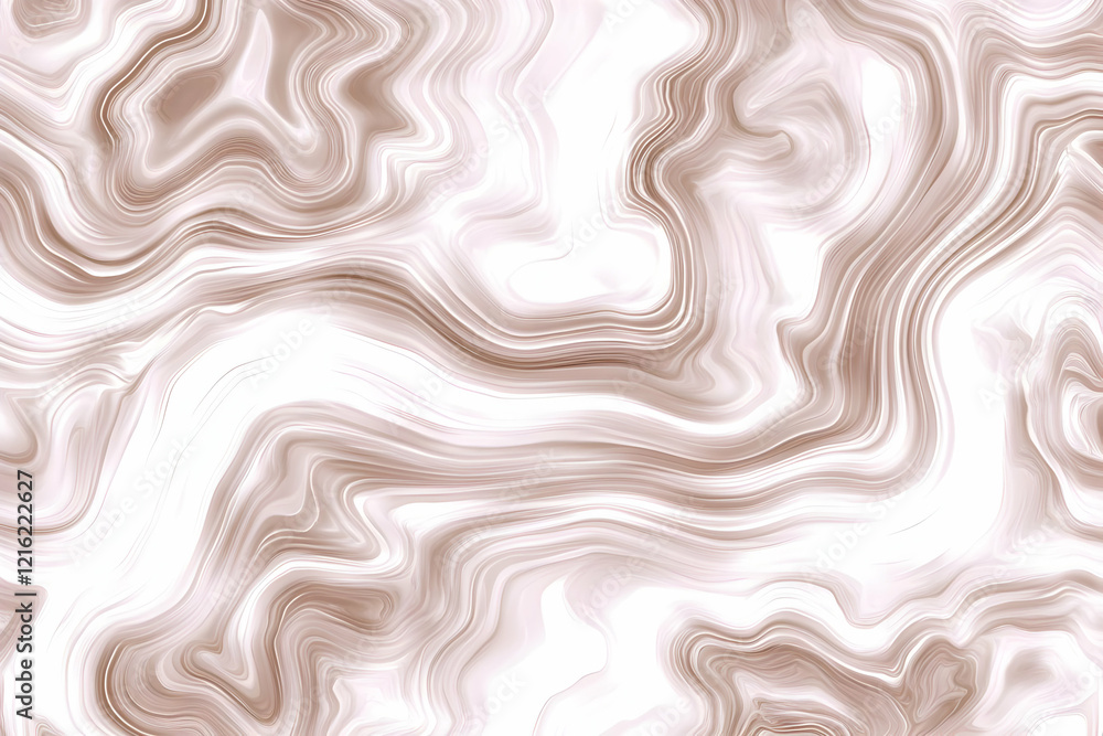 Poster abstract brown and white marble texture background creates a smooth and elegant design for various p