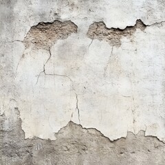 Obraz premium Damaged Plaster Wall Texture: A Grunge Background Image