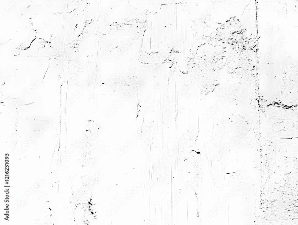 Poster white textured background displays subtle cracks and brushstrokes for design elements.