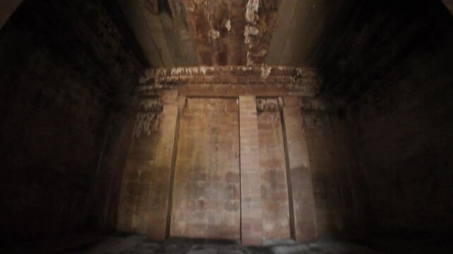 inside  view of Teli ka mandir ( temple), Gwalior, Madhya Pradesh