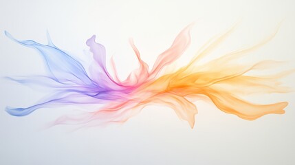 Abstract Colorful Swirls and Flowing Colors.