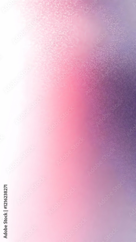 Poster abstract pink and purple gradient background blends softly with subtle glittering texture