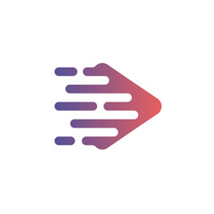 Play Button Vector. Media Icon Logo Design