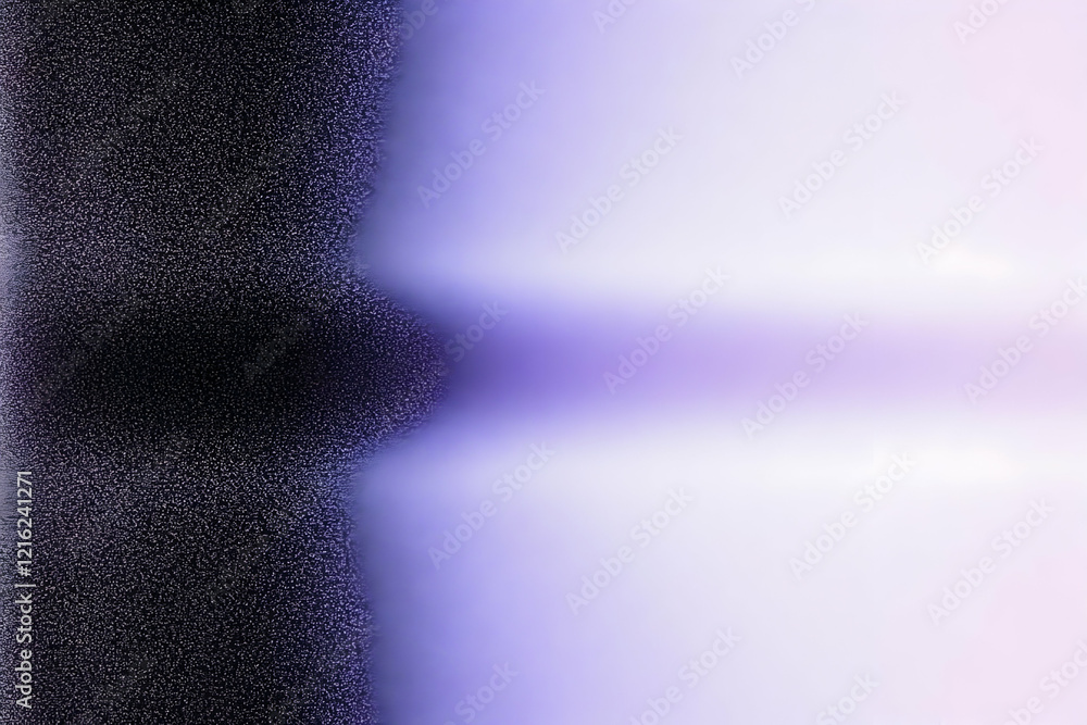 Poster abstract background creates a soft purple gradient with textured edge gently fading into light