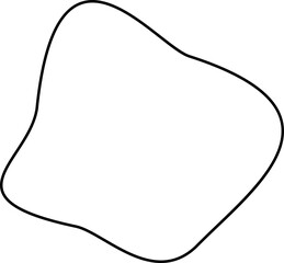 blob line decoration vector