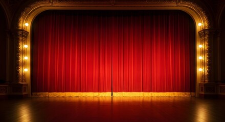 Stage opening background