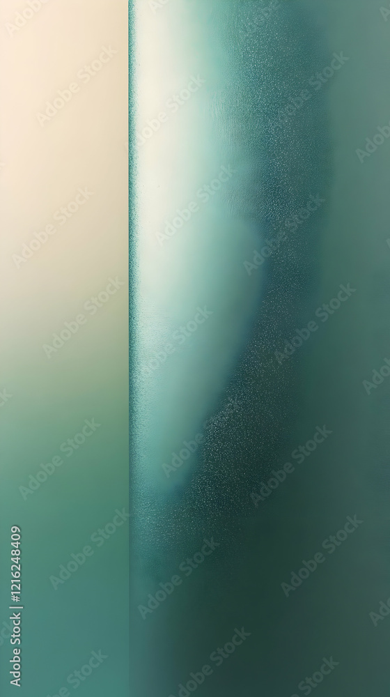 Poster abstract background displays textured teal surface with subtle lighting effects