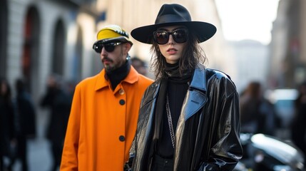 Street Style: Chic Couple in Paris
