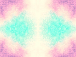 Abstract Pastel Cloud Background Blends Soft Pink and Aqua Hues Seamlessly for a Dreamy Effect.
