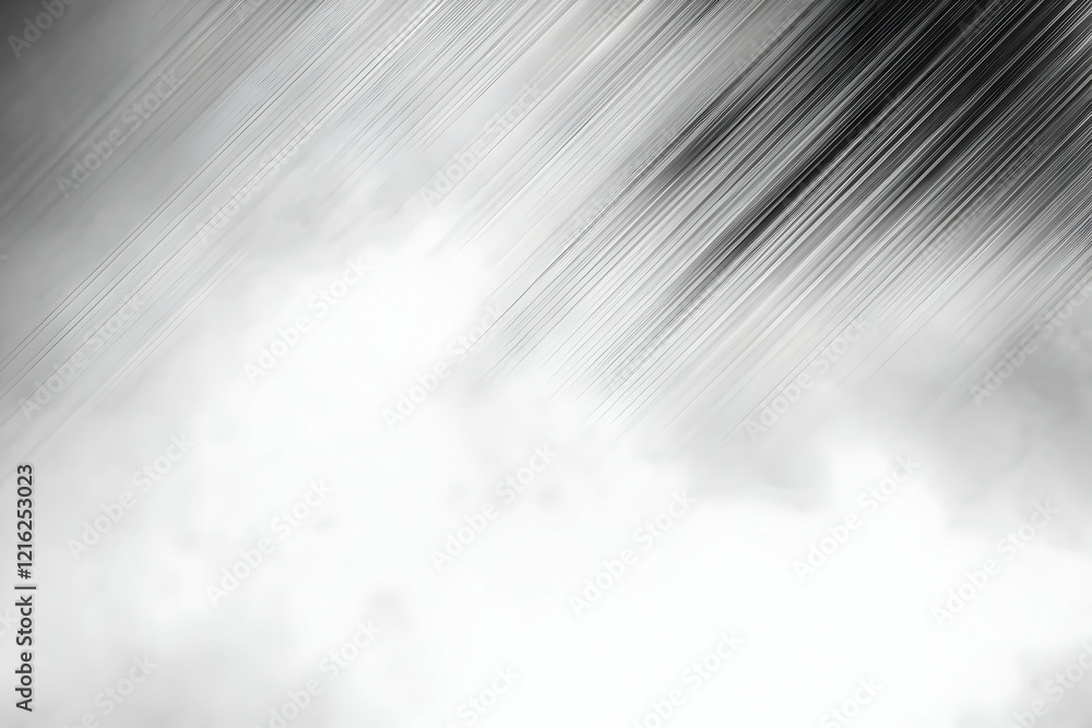 Poster Abstract Background with Diagonal Gray Lines Creates a Dynamic Visual Effect.