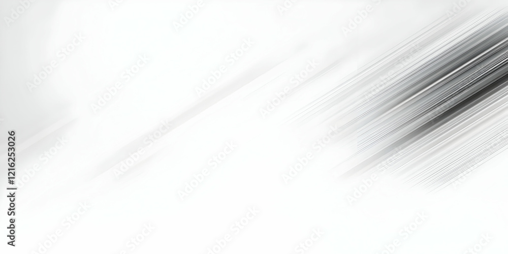 Poster abstract background with diagonal gray lines creates a dynamic sense of movement