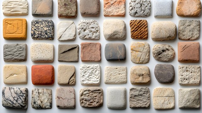 Clay textures and styles demonstration art studio visual content creative environment close-up view artistic exploration