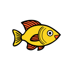 Fish logo design