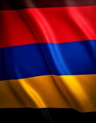 Naklejka premium Beautifull Armenia flag