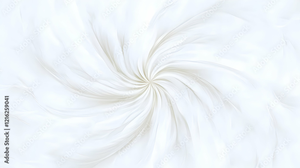 Poster abstract white swirls background creates a smooth and elegant design for various creative projects.
