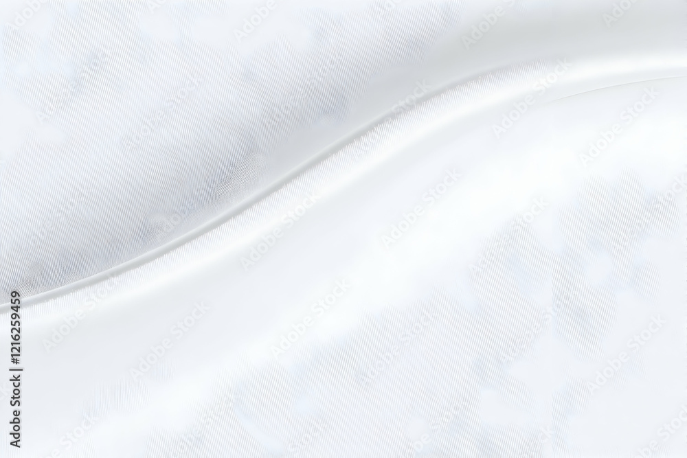 Poster abstract white background creates a smooth, flowing curve with subtle textured lines for modern desi