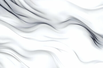 Abstract White and Gray Background Flows Smoothly and Gracefully with Elegant Curves.