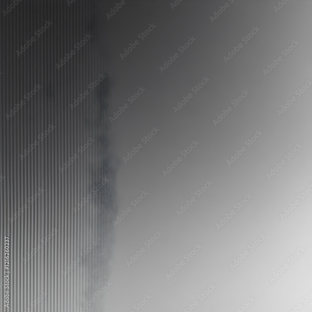 Poster abstract background with gradient gray and white stripes creates a subtle textured effect
