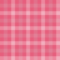 Seamless plaid pattern background in pink.