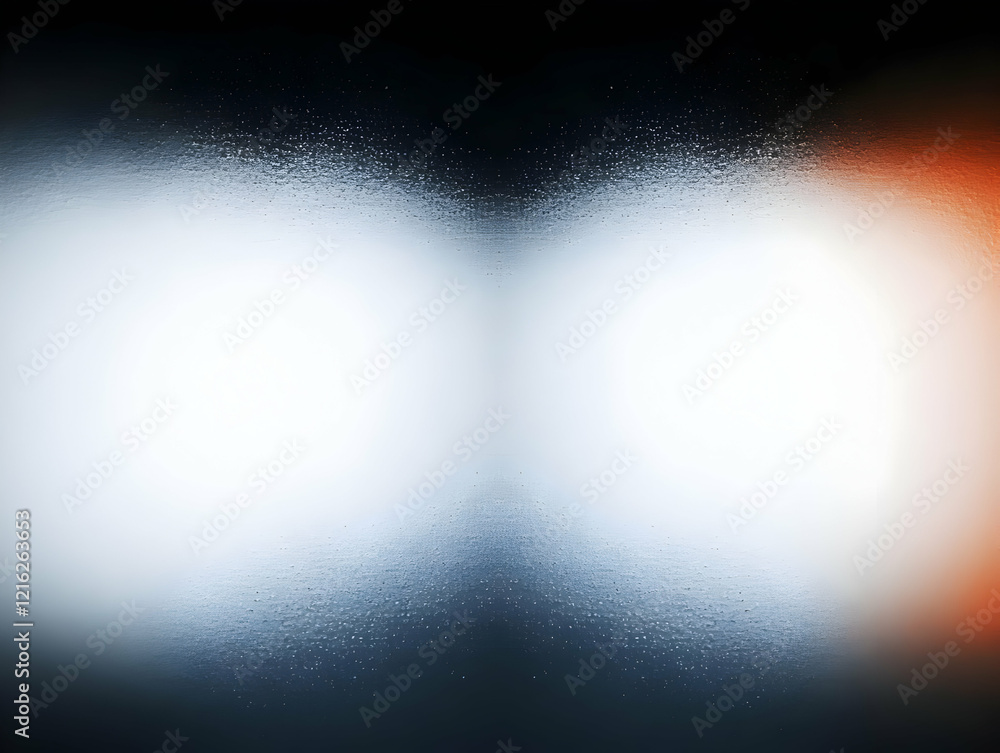 Poster abstract background creates a soft, dreamlike effect with subtle texture and gradient colors.