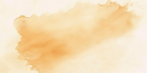 Abstract Orange Watercolor Background Creates a Soft and Dreamy Atmosphere Perfectly.