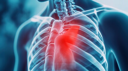 Health care and medical concepts.x ray anatomy