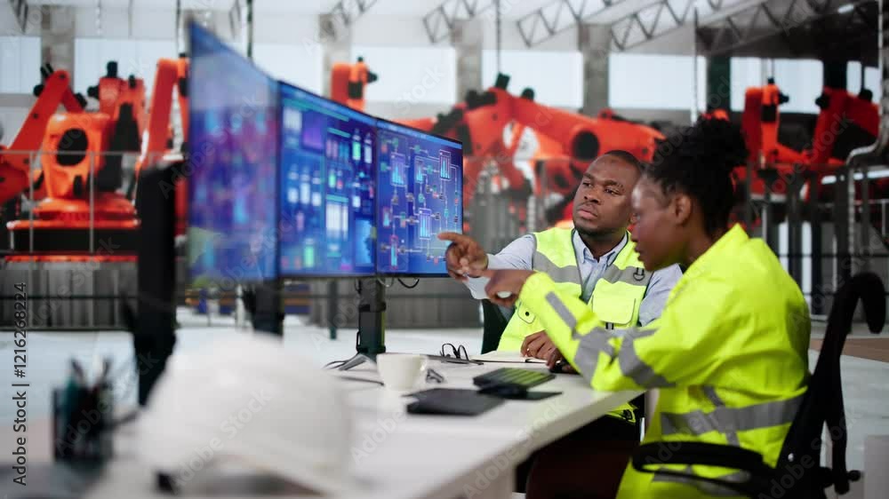 Poster Engineer Operator Using Scada System