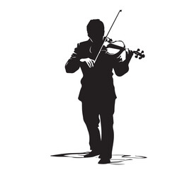 Fototapeta premium musician playing violin