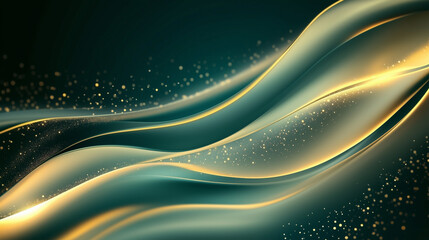 abstract background with waves