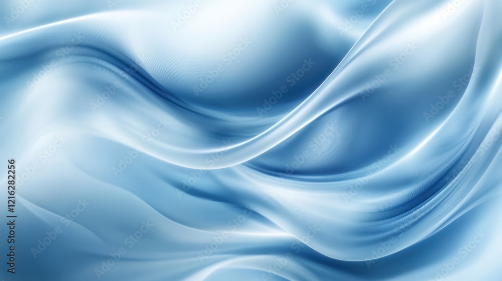 Aufkleber blurred light blue gradient with smooth transitions for abstract designs.