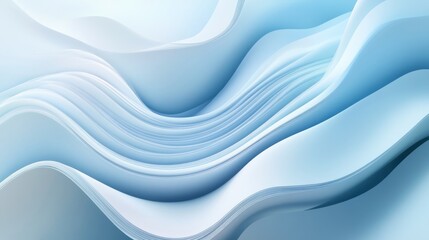 Blurred light blue gradient with smooth transitions for abstract designs.