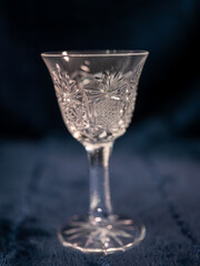Quality crystal glasses for serving spirits, spirits and liqueurs. Schnapps glasses are hand-ground from high-quality glass.