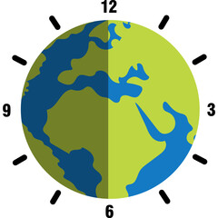 Earth Hour Illustration