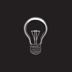 light bulb vector
