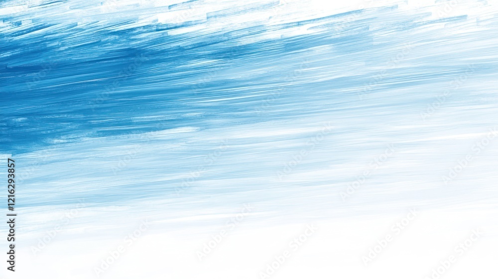 Poster light blue background with a smooth gradient transition from blue to white, suitable for clean and m