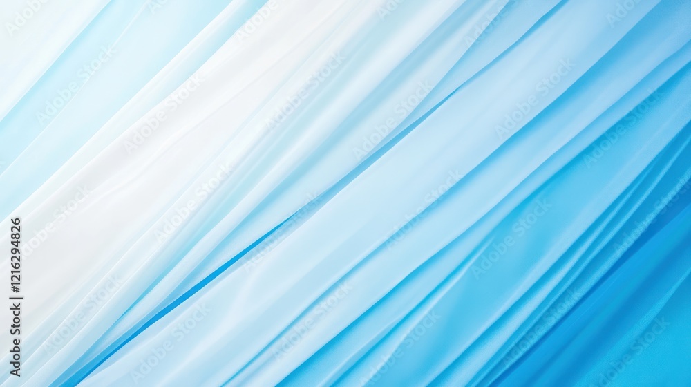 Poster light blue gradient transitioning smoothly from white to cyan.