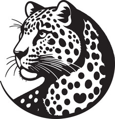 Tiger Face Minimalist Vector