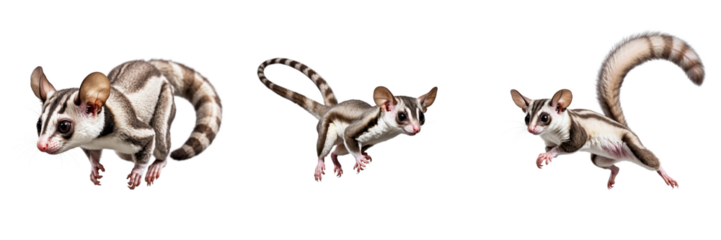  Playful Sugar Gliders Exploring Their Habitat