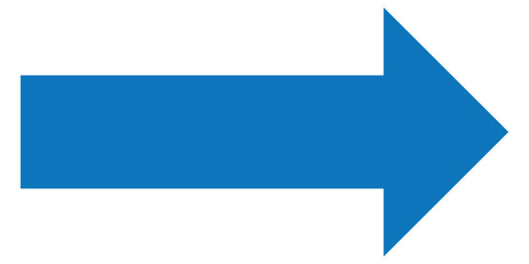 Obraz premium Red large forward or left pointing solid long arrow icon sketched as vector symbol