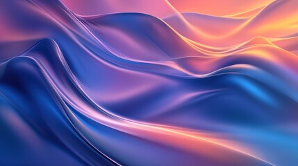 Fototapeta premium Abstract technology featuring gradient color effects in connection themes.