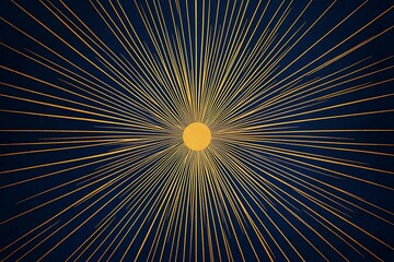 Obraz premium fractal burst background